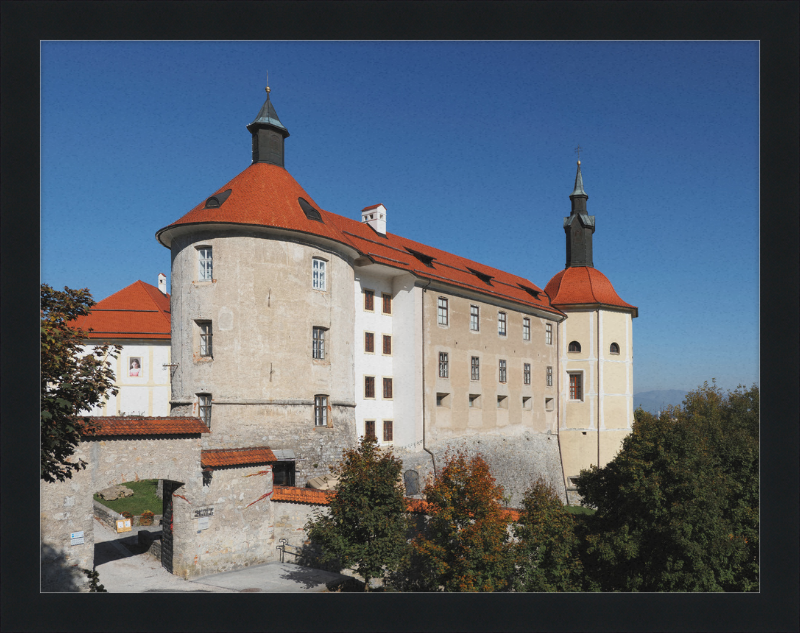 Škofja Loka Castle - Great Pictures Framed