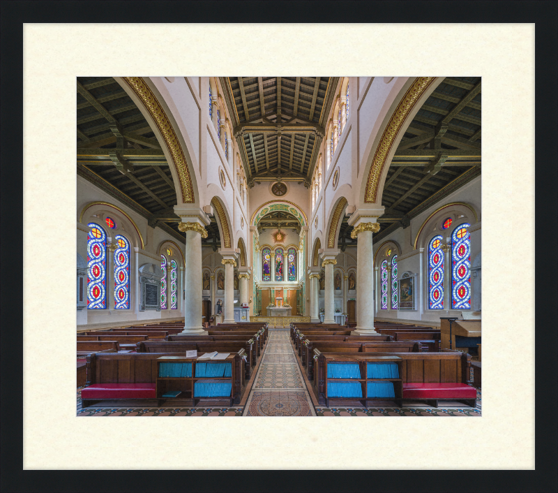 St Raphael's Interior 1, Kingston, Surrey, UK - Great Pictures Framed