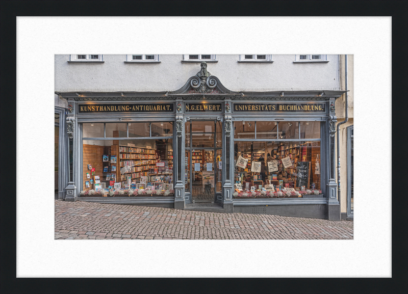 N. G. Elwert Bookstore in Marburg, Germany - Great Pictures Framed