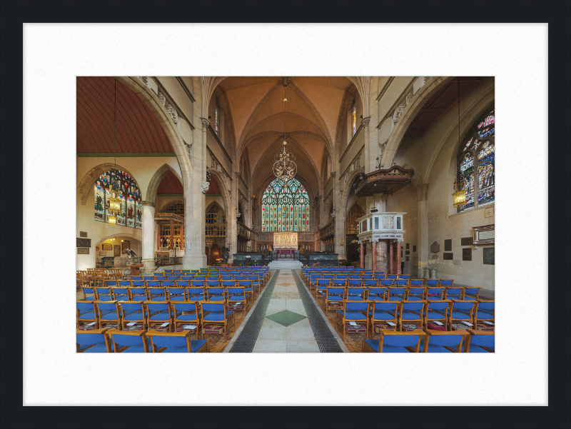 Holy Trinity Sloane Street Church Nave - Great Pictures Framed