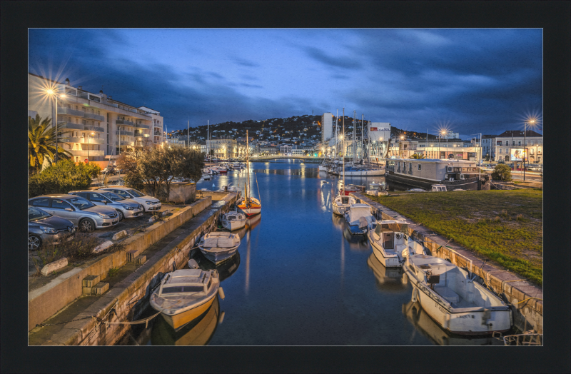 Sète's Canals - Great Pictures Framed