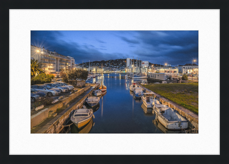 Sète's Canals - Great Pictures Framed