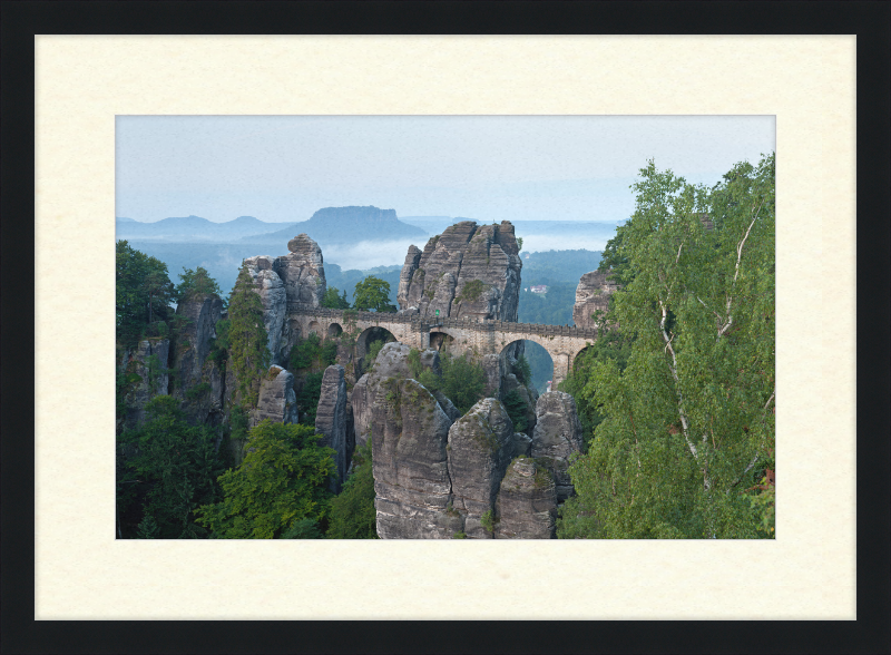 The Bastei Bridge - Great Pictures Framed