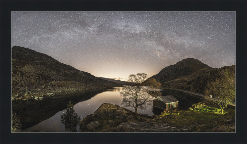 Llyn Ogwen Milky Way - Great Pictures Framed