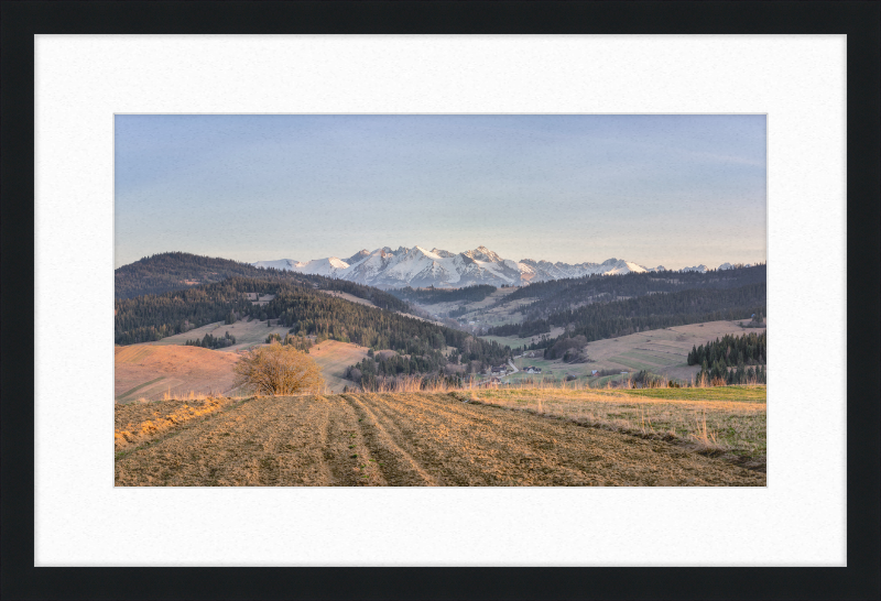 Tatry - Panorama Z Polskiego Spiszu - Great Pictures Framed