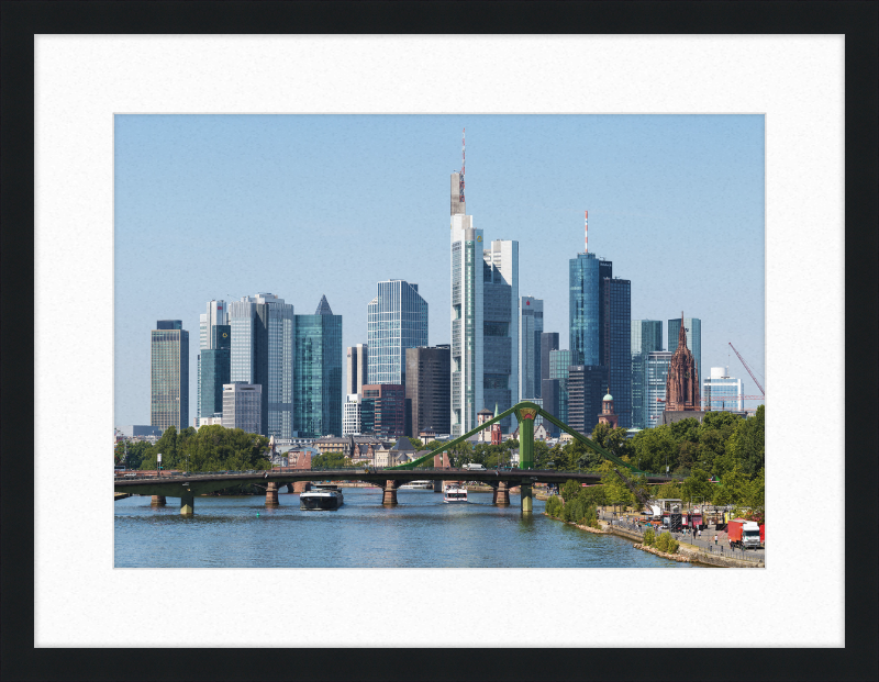 Skyline Frankfurt am Main - Great Pictures Framed