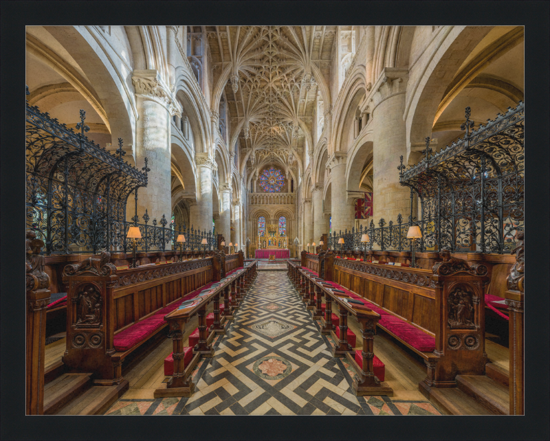 Christ Church Cathedral's Intricate Interior - Great Pictures Framed