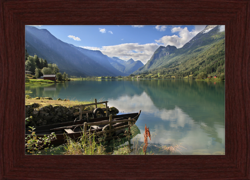 Floen in Oldedalen - Great Pictures Framed