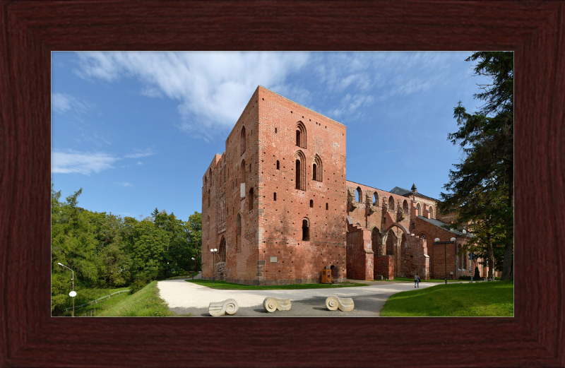 The Ruins of Tartu Cathedral - Great Pictures Framed