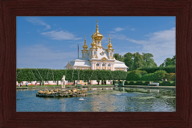 Church of the Grand Peterhof Palace - Great Pictures Framed