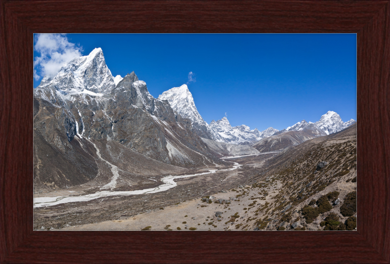The Mountains Near Pheriche - Great Pictures Framed