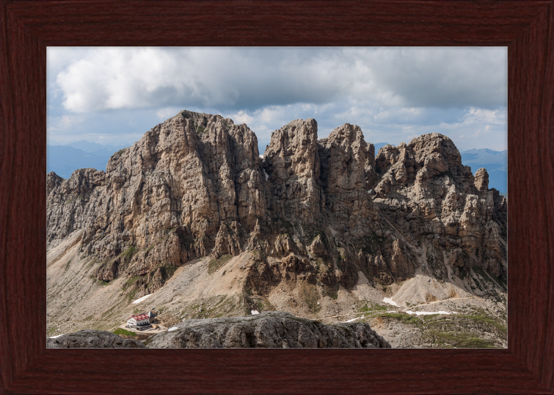 Tierser Alpl Rosszähne - Great Pictures Framed