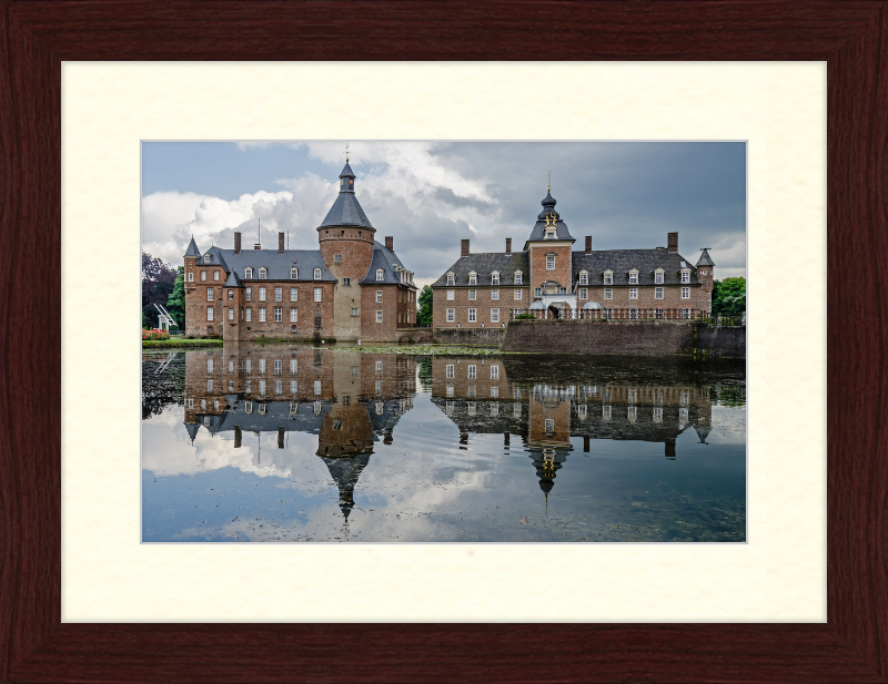 Anholt Fortress - The Majestic Western Facade - Great Pictures Framed