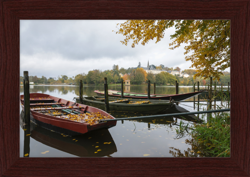 Lake Val Joyeux in Chateau-la-Valliere - Great Pictures Framed