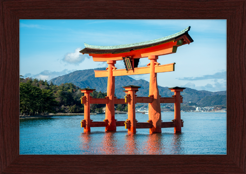 Itsukushima Gate - Great Pictures Framed