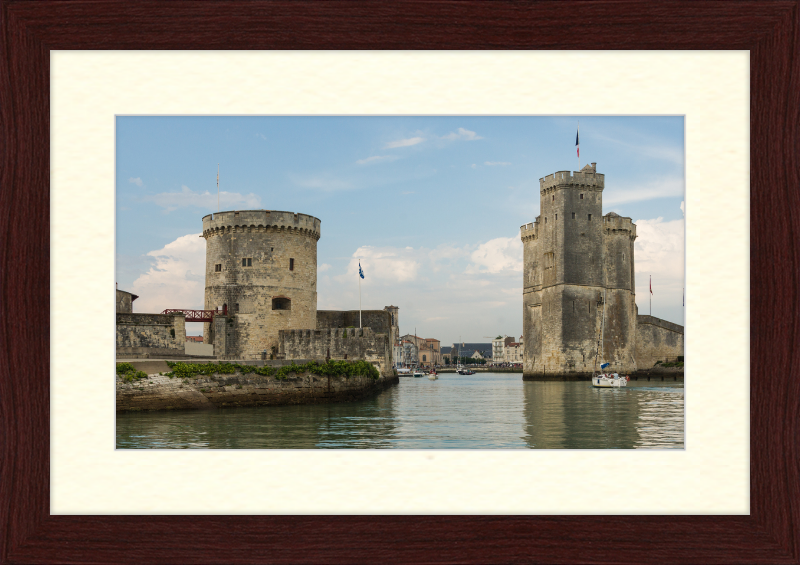 Entrance to the Old Harbor in La Rochelle - Great Pictures Framed