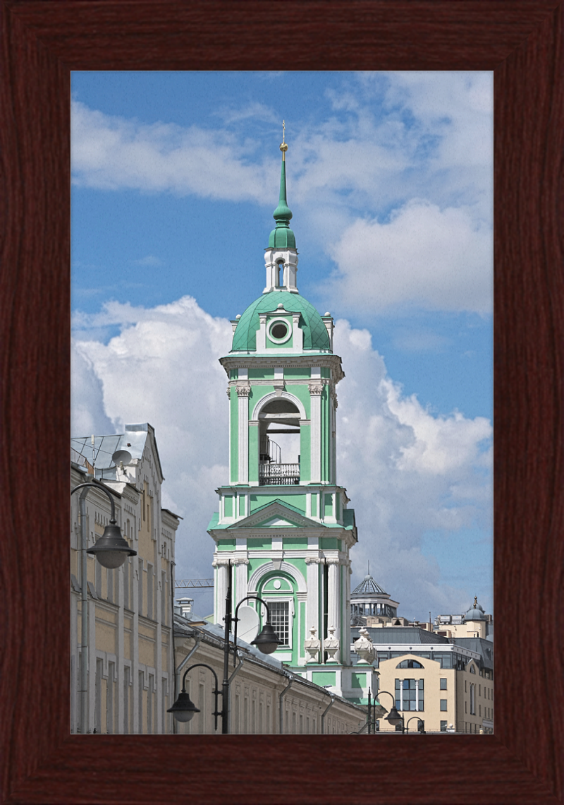 Bell Tower of Church of Beheading of John the Baptist in Moscow - Great Pictures Framed