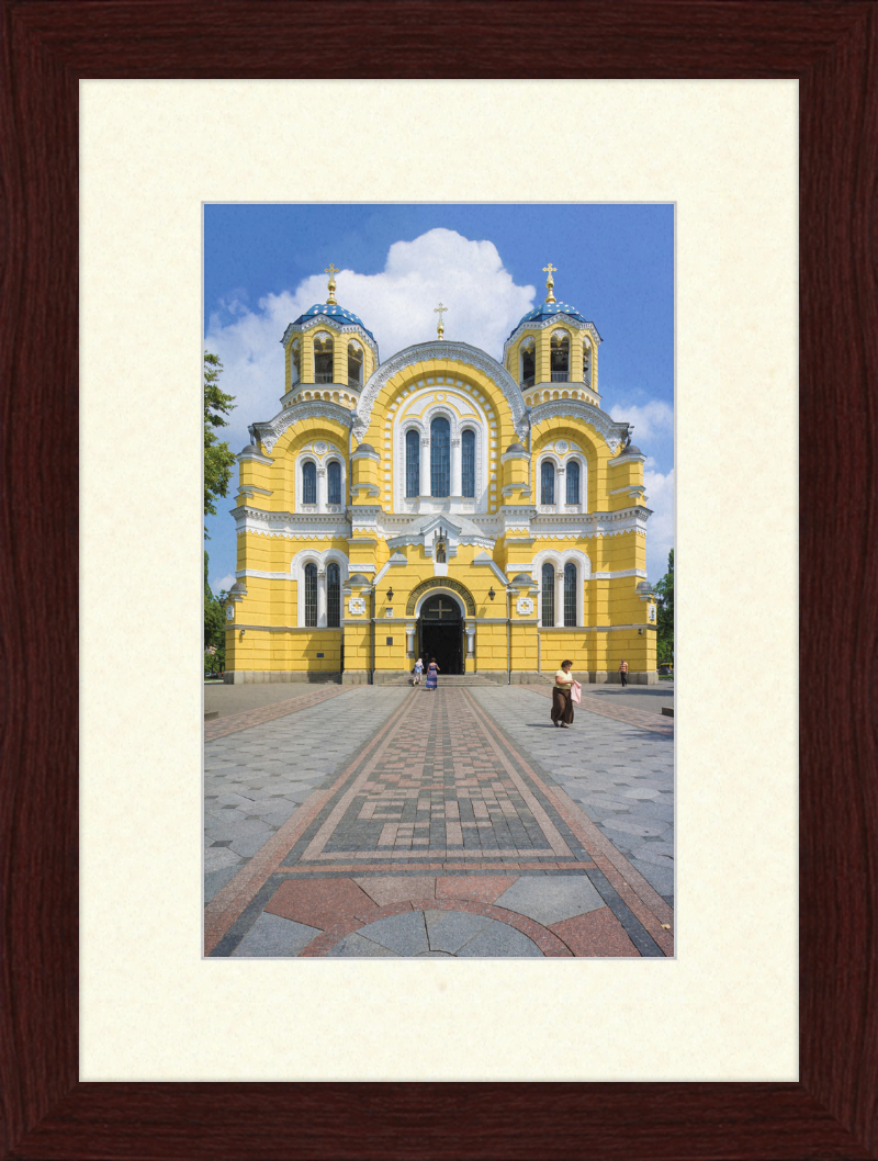 St. Volodymyr's Cathedral in Kiev - Great Pictures Framed