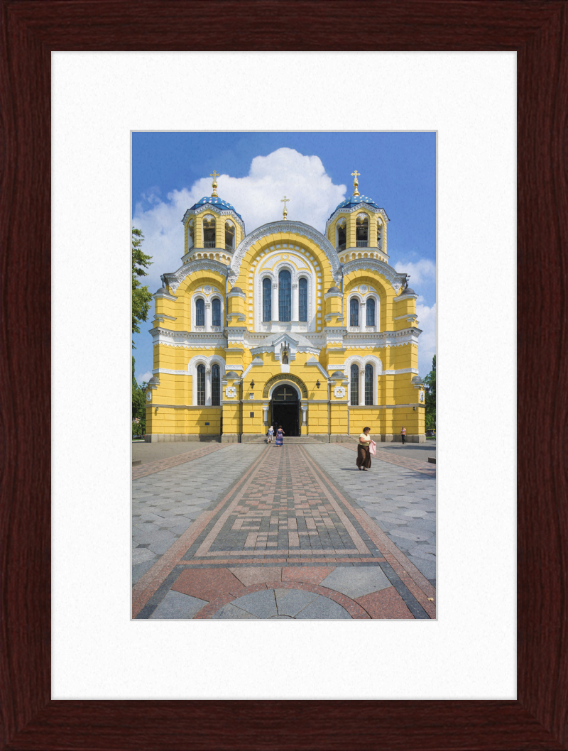 St. Volodymyr's Cathedral in Kiev - Great Pictures Framed