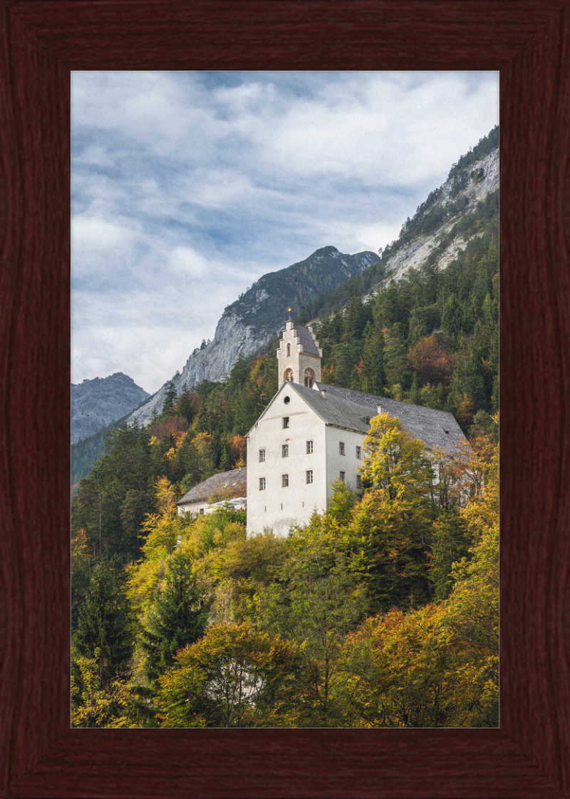 St Georgenberg Stans Suedwestblick - Great Pictures Framed