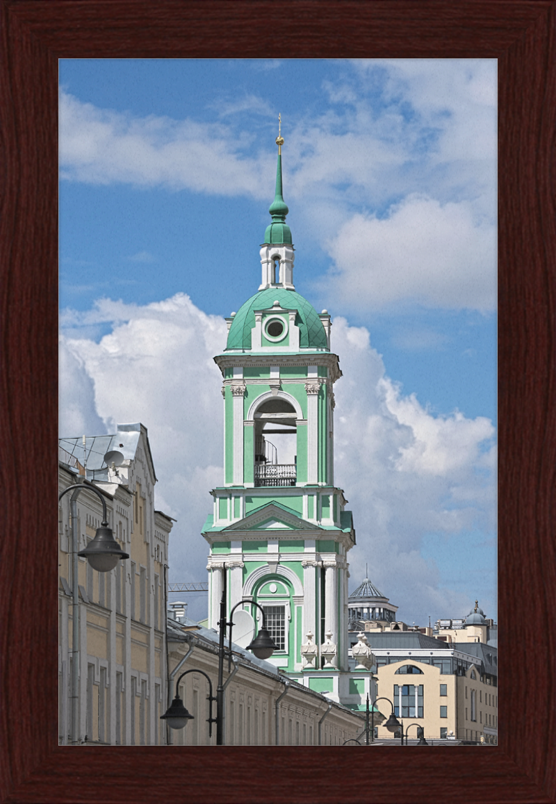 Bell Tower of Church of Beheading of John the Baptist in Moscow - Great Pictures Framed