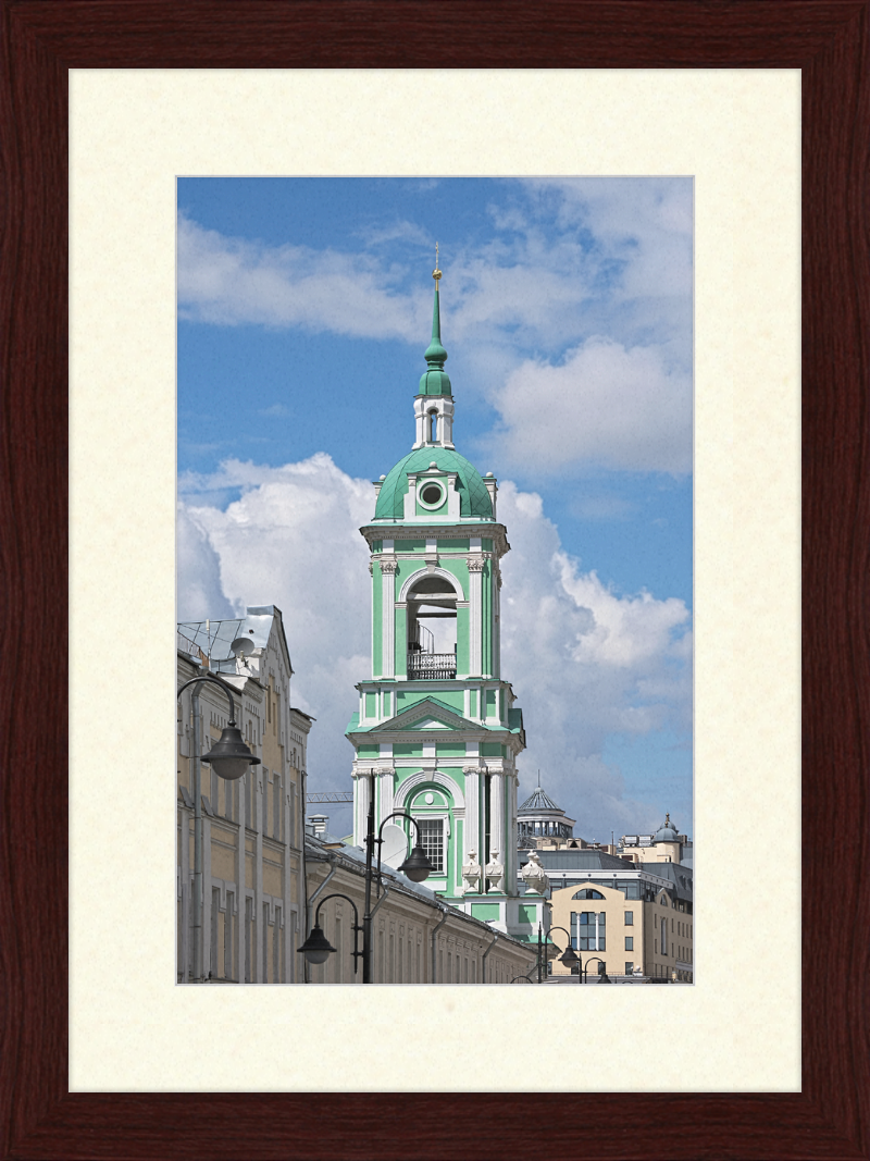 Bell Tower of Church of Beheading of John the Baptist in Moscow - Great Pictures Framed