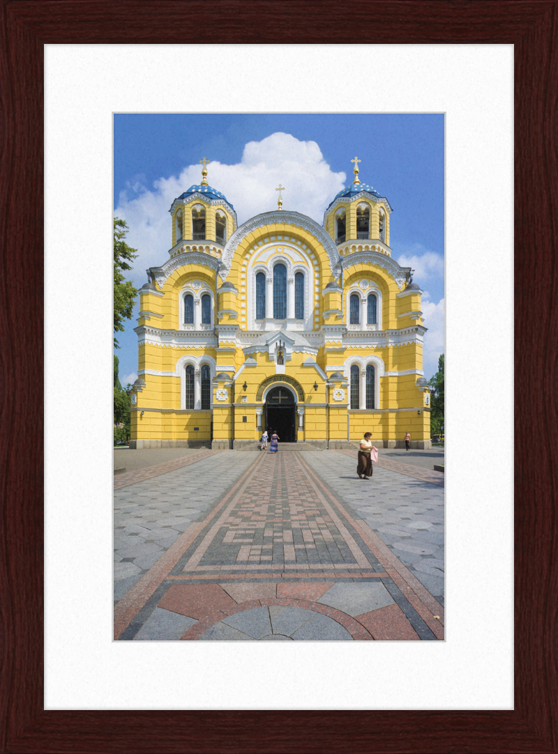 St. Volodymyr's Cathedral in Kiev - Great Pictures Framed