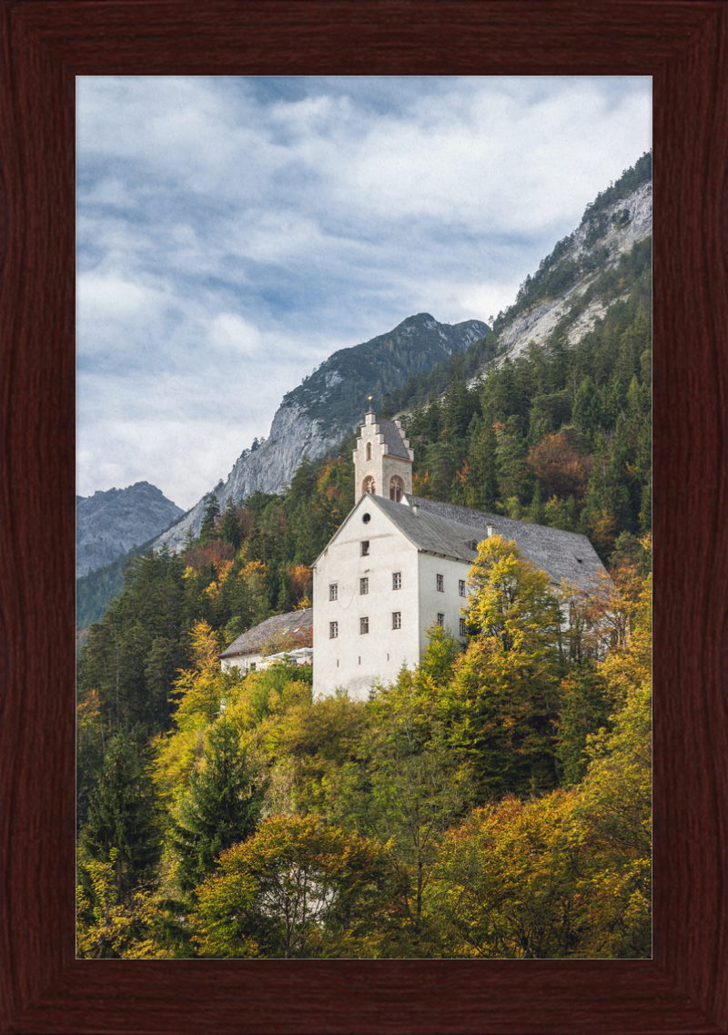 St Georgenberg Stans Suedwestblick - Great Pictures Framed