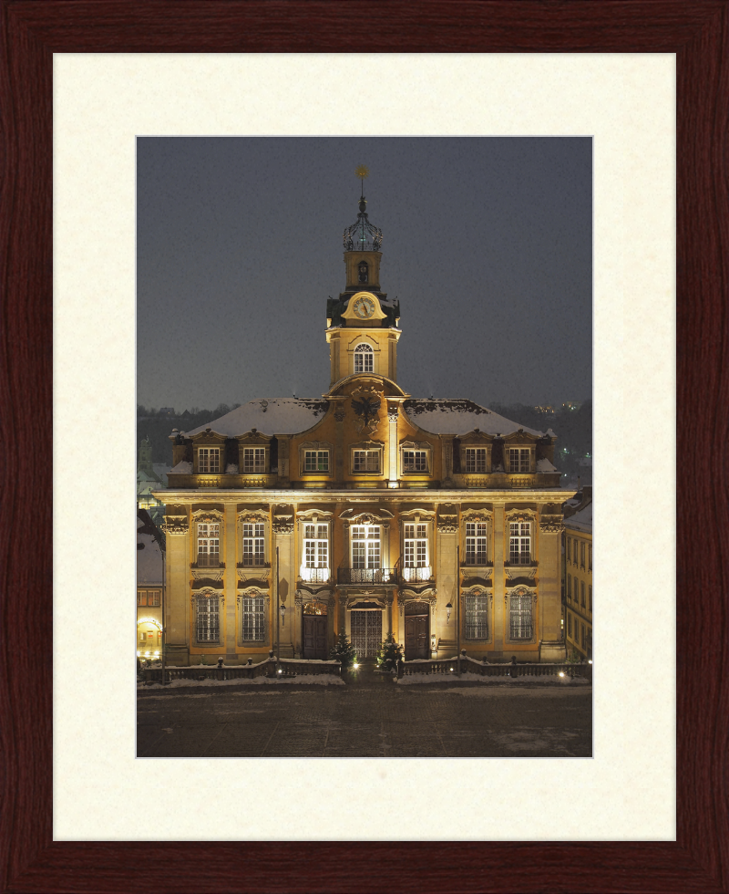 Schwäbisch Hall - Rathaus - Great Pictures Framed