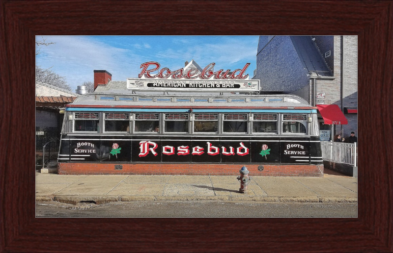 Rosebud Diner - Somerville, MA - Great Pictures Framed