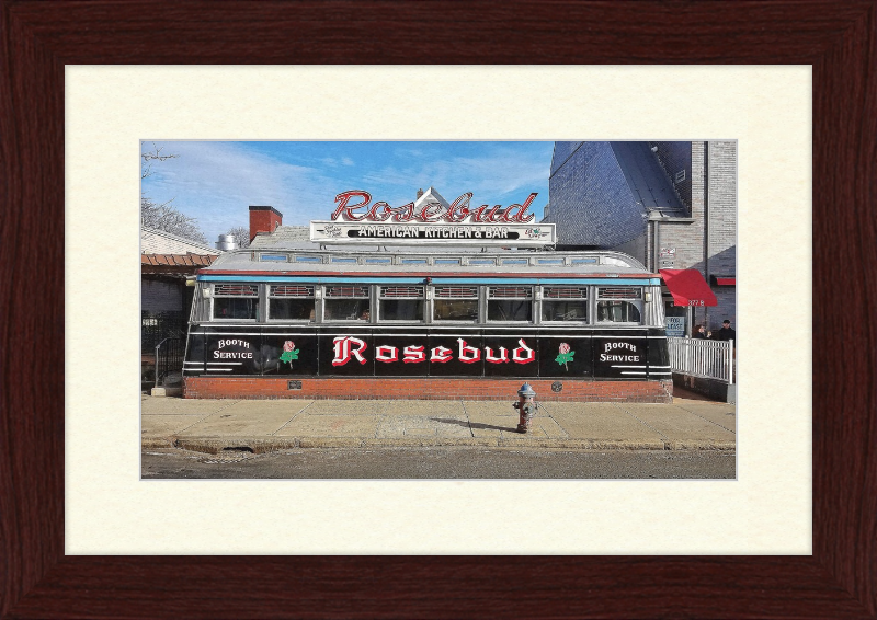 Rosebud Diner - Somerville, MA - Great Pictures Framed