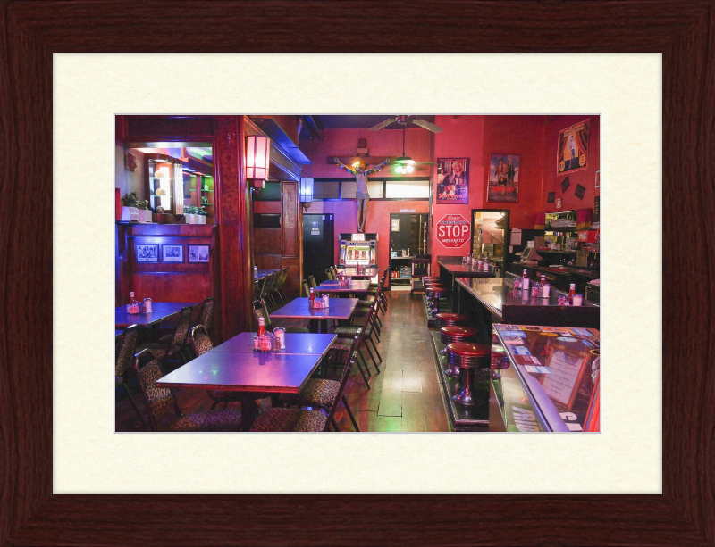 Roxy Diner - Great Pictures Framed