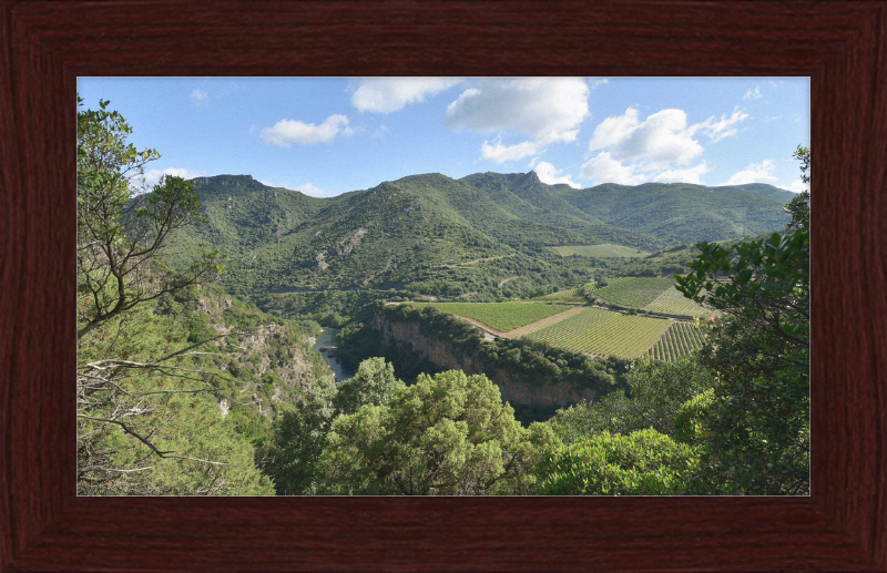 Orb River, Vieussan, Hérault - Great Pictures Framed