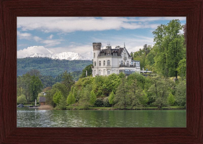 Schloss Klein-Miramar in Carinthia, Austria - Great Pictures Framed