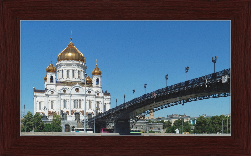 Saint Basil's Cathedral in Moscow's Red Square - Great Pictures Framed