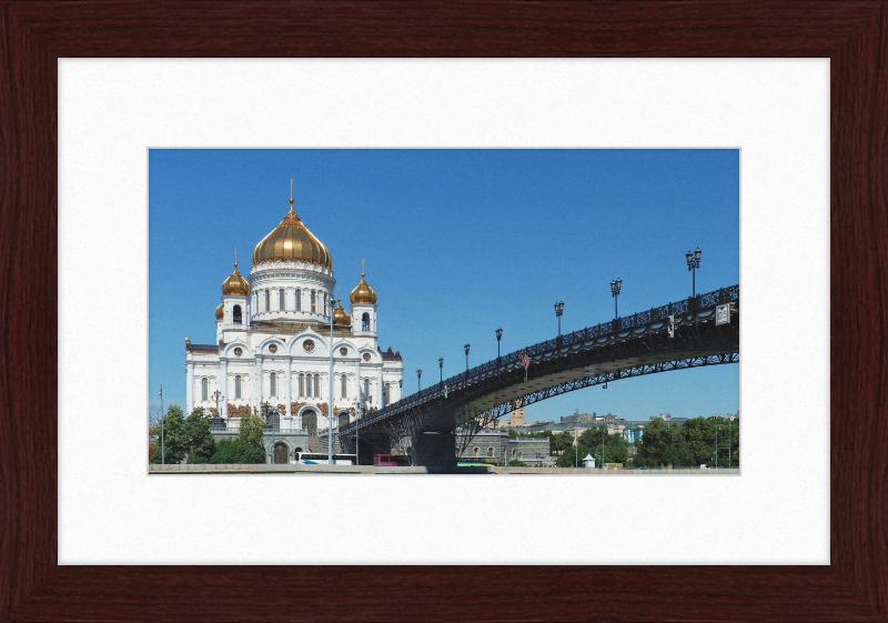 Saint Basil's Cathedral in Moscow's Red Square - Great Pictures Framed