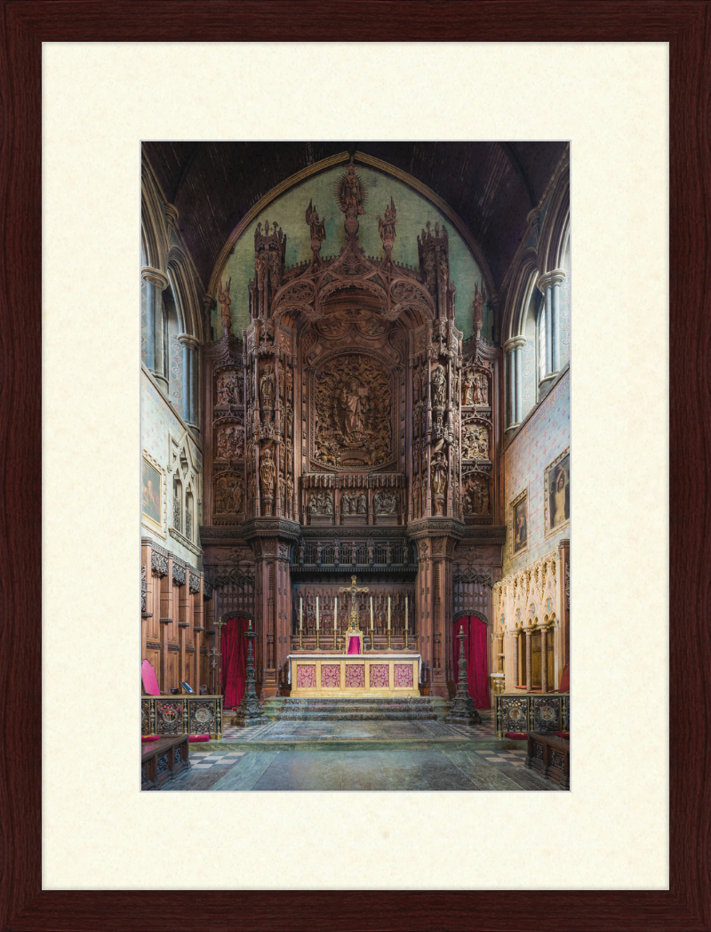 St Cuthbert's Church Philbeach Gardens Reredos, London, UK - Great Pictures Framed