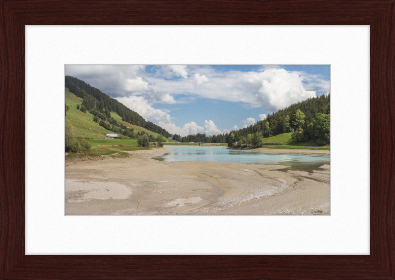 Breil-Brigels Reservoir - Great Pictures Framed