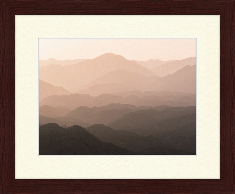 Mountains of Wadi Shawka - Great Pictures Framed