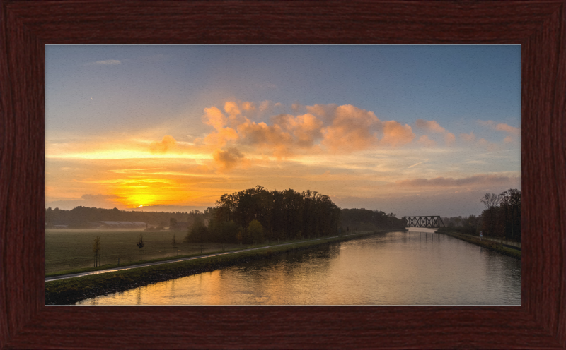 Dortmund-Ems-Kanal - Great Pictures Framed