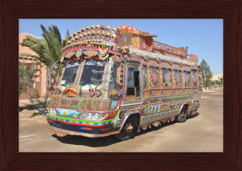 El Gouna Bus - Great Pictures Framed