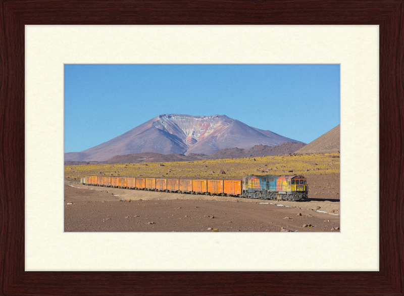 Railway Journey through Cerro Ascotan - Great Pictures Framed