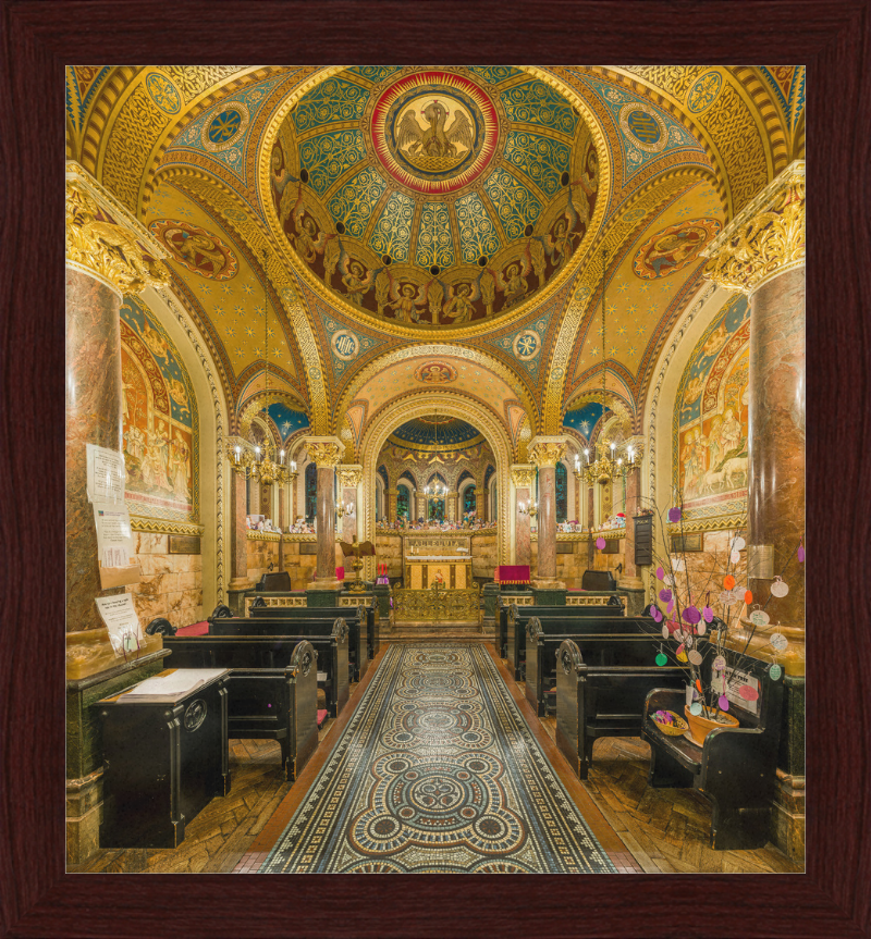 St Christopher's Chapel, Great Ormond St Hospital, London, UK - Great Pictures Framed