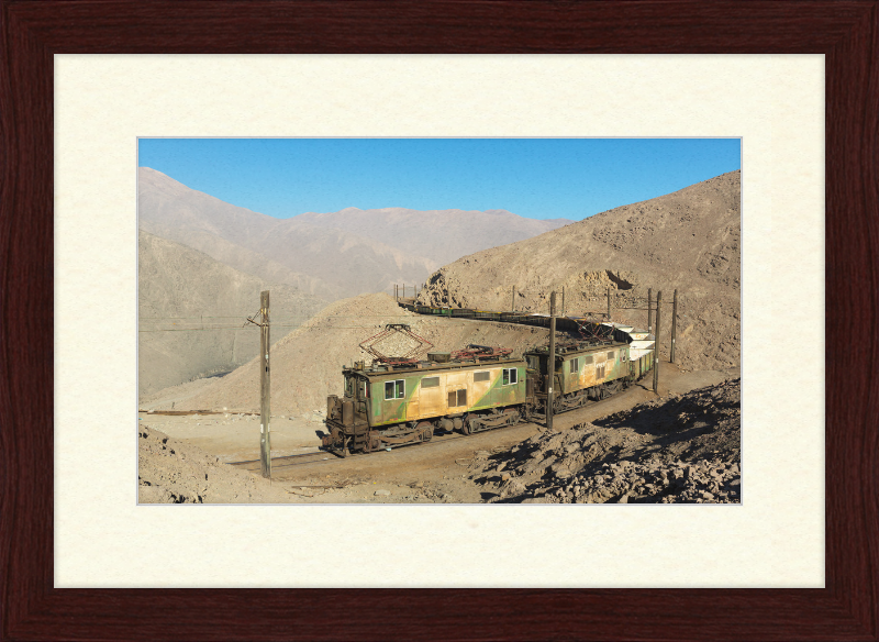 SQM GE 289A Boxcab Quillagua - Barriles - Great Pictures Framed