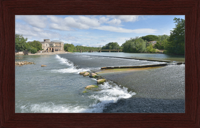 The Hérault River - Great Pictures Framed