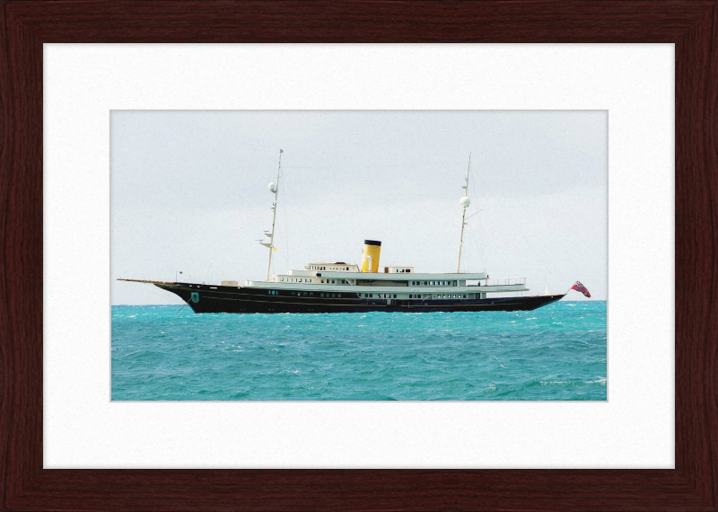 Motor Yacht Nero - Great Pictures Framed