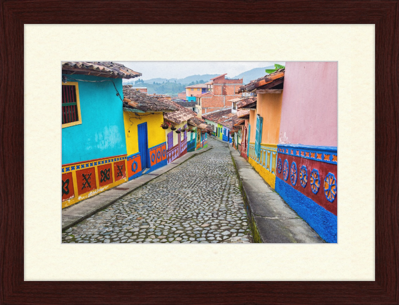 A Street in Colombia - Great Pictures Framed
