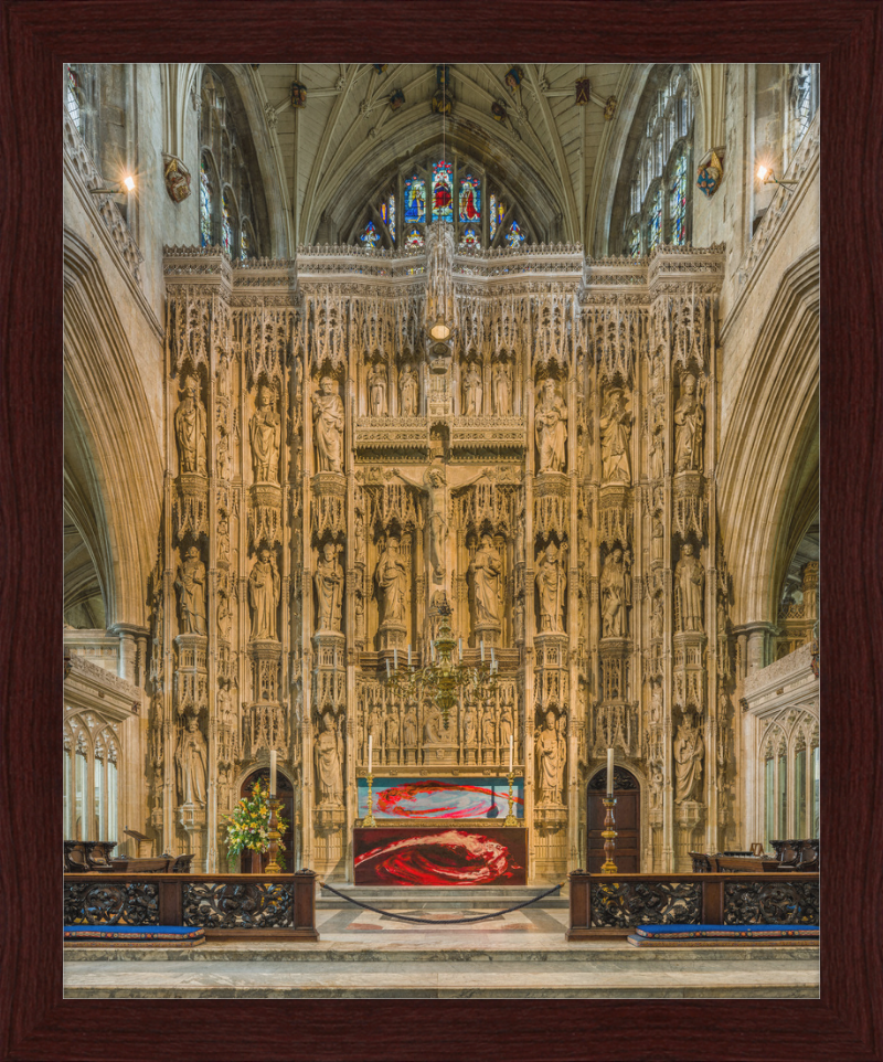 Winchester Cathedral High Altar, Hampshire, UK - Great Pictures Framed