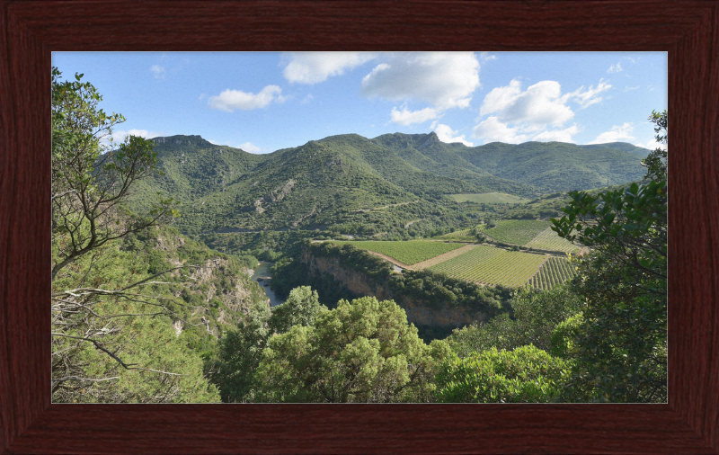 Orb River, Vieussan, Hérault - Great Pictures Framed