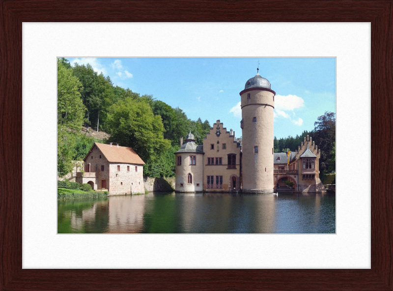 Wasserschloss Mespelbrunn - Great Pictures Framed